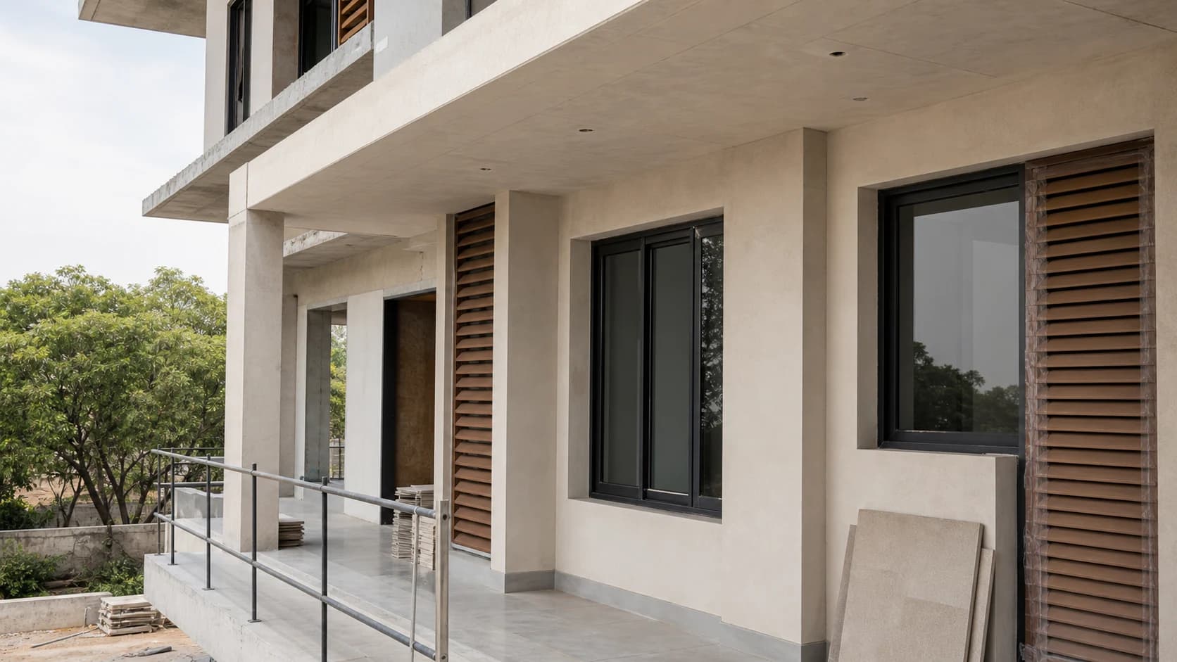 Illustrative architectural construction detail